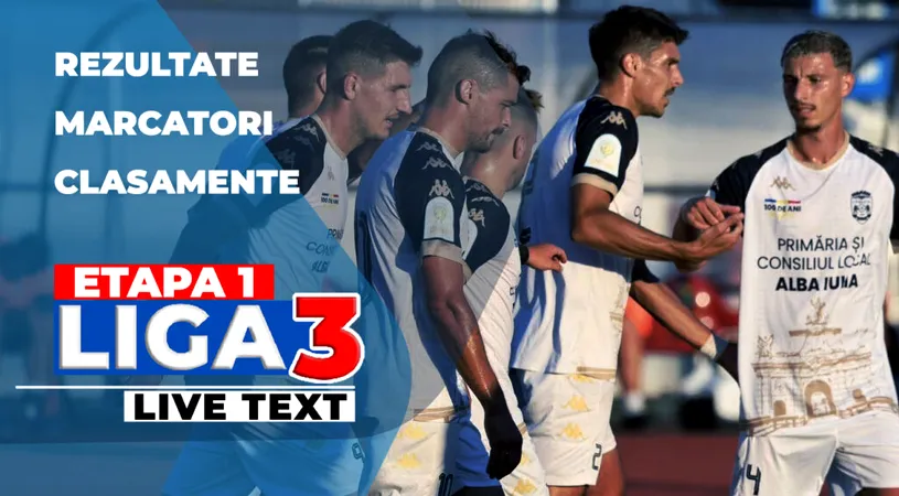 Start în noul sezon de Liga 3, ediția 2025-2026 | AFC Odorheiu Secuiesc a obținut scorul zilei, Unirea Dej a început cu stângul. Brăila s-a impus contra Oțelul 2
