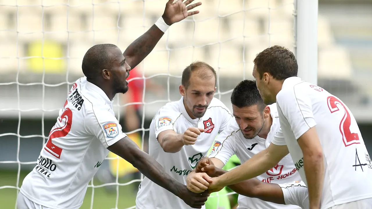 Hermannstadt - FC Voluntari 3-2! Video Online în etapa 13 din Liga 1! Răzvan Dâlbea, gol din penalty și prima victorie pentru Ruben Albes după șapte etape