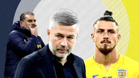 Acordul secret dintre Edi Iordănescu și Ange Postecoglu, antrenorul lui Radu Drăgușin la Tottenham! Detalii din culisele unei colaborări neașteptate: „E un pas important”. EXCLUSIV