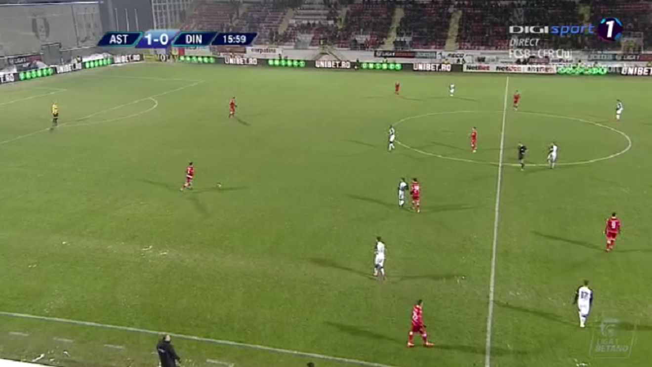 Astra - Dinamo 4-1. "Câinii", umiliți la Giurgiu! Llullaku, cu o dublă, Buș și Roșu i-au învins pe elevii lui Rednic. Hanca a redus din diferență