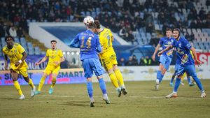 Gloria Buzău - Unirea Slobozia 3-0, în etapa 23 din Superliga. „Lanterna roșie” uită de scandalul cu arbitrajul de la Cluj și dă de pământ cu trupa lui Adrian Mihalcea!