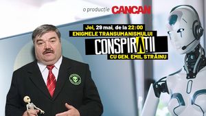„Conspirații cu gen. Emil Străinu” începe joi, 29 mai, de la 22:00, LIVE pe YouTube Cancan