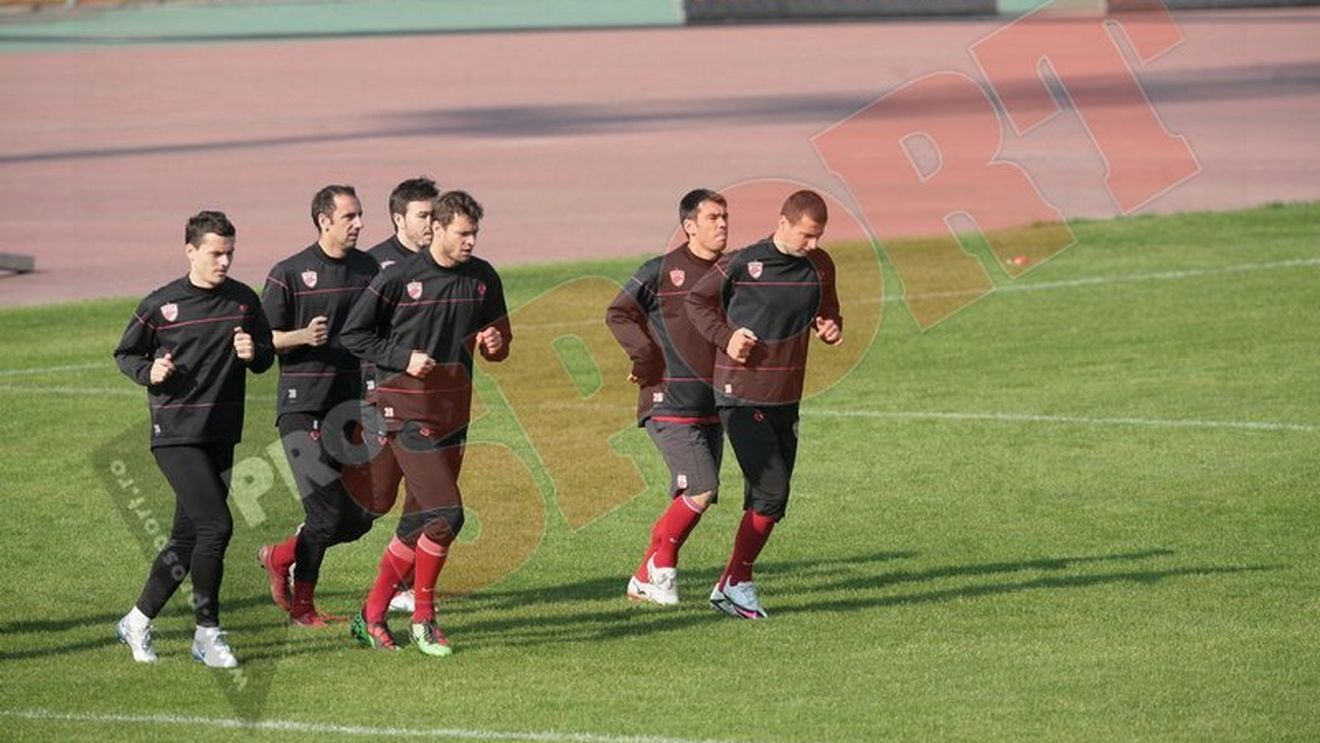 FOTO** "Fugarii" de la Dinamo au revenit la antrenamente!