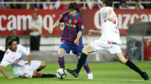 Super Messi aduce BarÃ§ei un nou trofeu! VIDEO Hat-trick senzațional cu Sevilla!