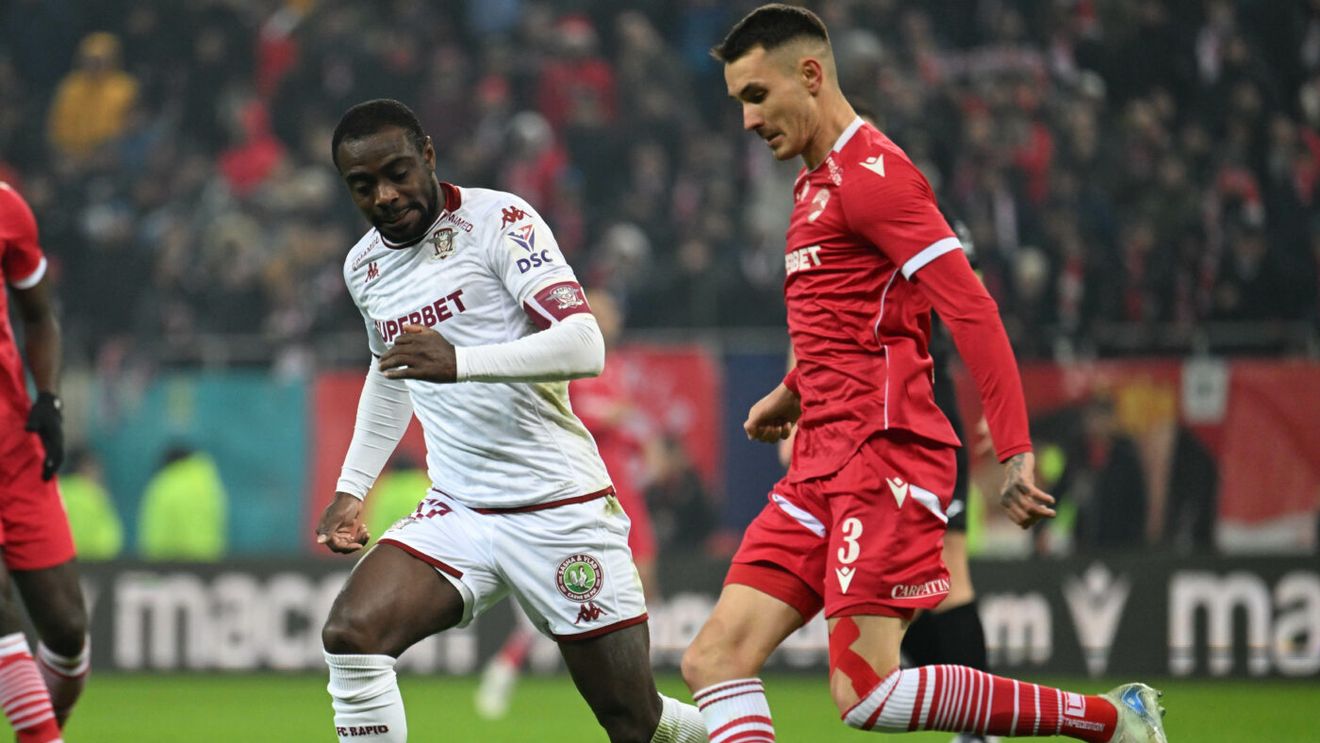 „Nu vreau să spun ceva care să...”. Reacția lui Braun, după ce a fost eliminat de arbitrul Barbu în Dinamo - Rapid 0-0