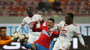 Sepsi - FCSB 1-5. Echipa lui Teja a făcut spectacol la Sfântu Gheorghe și așteaptă meciul CFR-ului. Așa arată clasamentul play-off-ului