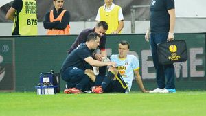 Probleme pentru Chiricheș! Fundașul nu s-a antrenat astăzi și ar putea lipsi de la derby-ul cu Rapid