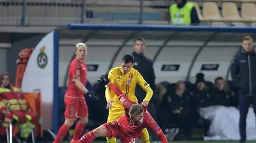 Dică primește o nouă lovitură în plex: Romario Benzar s-a accidentat după meciul din Liga Națiunilor | UPDATE Nu face deplasarea în Muntenegru. 
