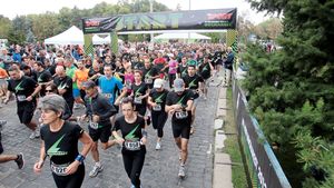 Ai, n-ai kilograme, tot o iei la fugă!** Gabi Szabo a alergat la crosul organizat de ProSport