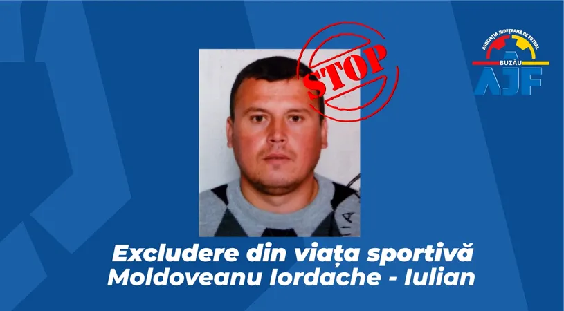 Un fotbalist român a fost suspendat pe viață! Ce a putut să îi facă arbitrului, pe teren: „Zero toleranță pentru huliganism!”