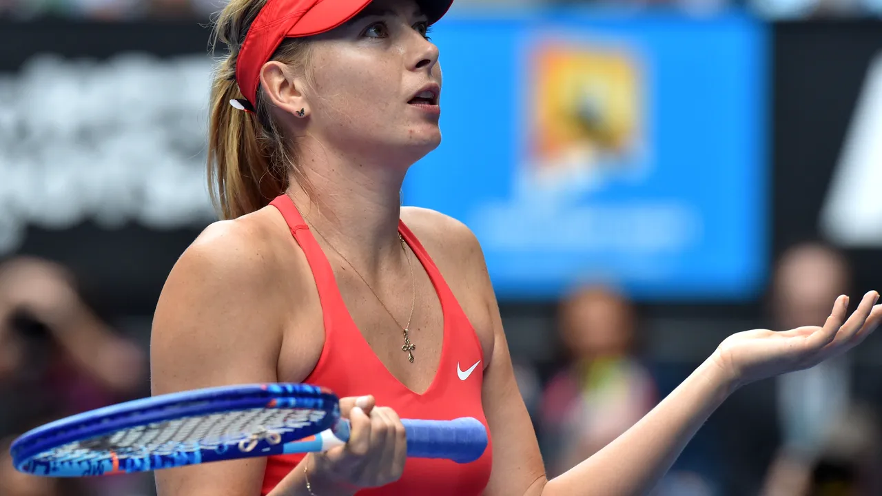 Jucătoarea care a eliminat-o pe Halep de la Australian Open o acuză pe Șarapova de lipsă de sportivitate: 