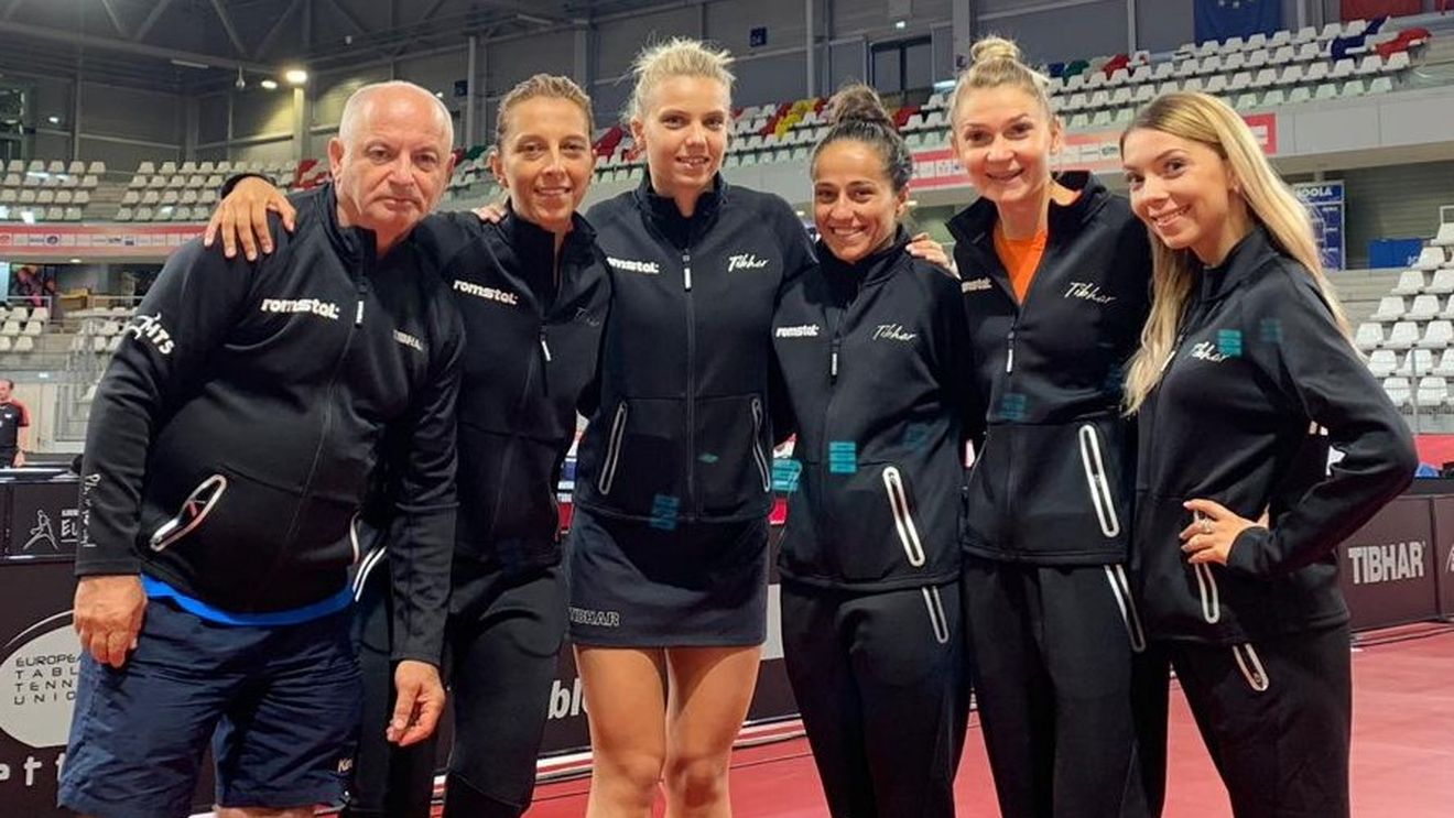 Echipa feminină de tenis de masă, la o victorie de calificarea la Jocurile Olimpice. Campioanele europene au învins Italia cu 3-0 în primul meci la turneul din Portugalia