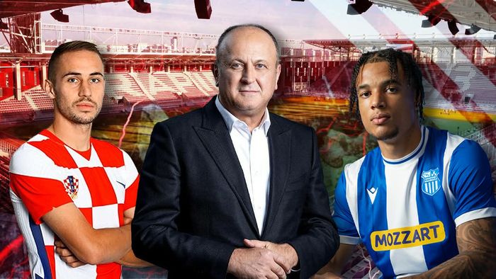 Transferurile bombă cu care Dan Șucu vrea să ia titlul: un atacant olandez care rupe plasele în Serbia și un international croat care a jucat la Napoli și FC Sevilla. EXCLUSIV