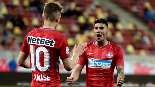 Viitorul – FCSB 0-2. Bogdan Vintilă câștigă fără emoții duelul Gheorghe Hagi. Soiledis și Florinel Coman au înscris golurile victoriei și și-au urcat echipa pe locul 4