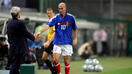 Un „semizeu” în spatele scadalului Domenech – jucători? Zidane: „Nu sunt eu revoluționar!”