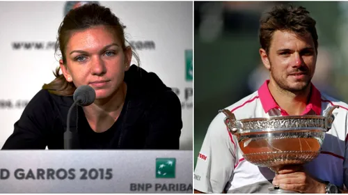 Simona Halep l-a felicitat pe Wawrinka după titlul de la Roland Garros: „Bravo, Stan! Ai jucat incredibil”