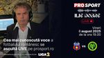 Ilie Dobre comentează LIVE pe ProSport.ro meciul Steaua – Concordia Chiajna, vineri, 8 august 2025, de la ora 19.00