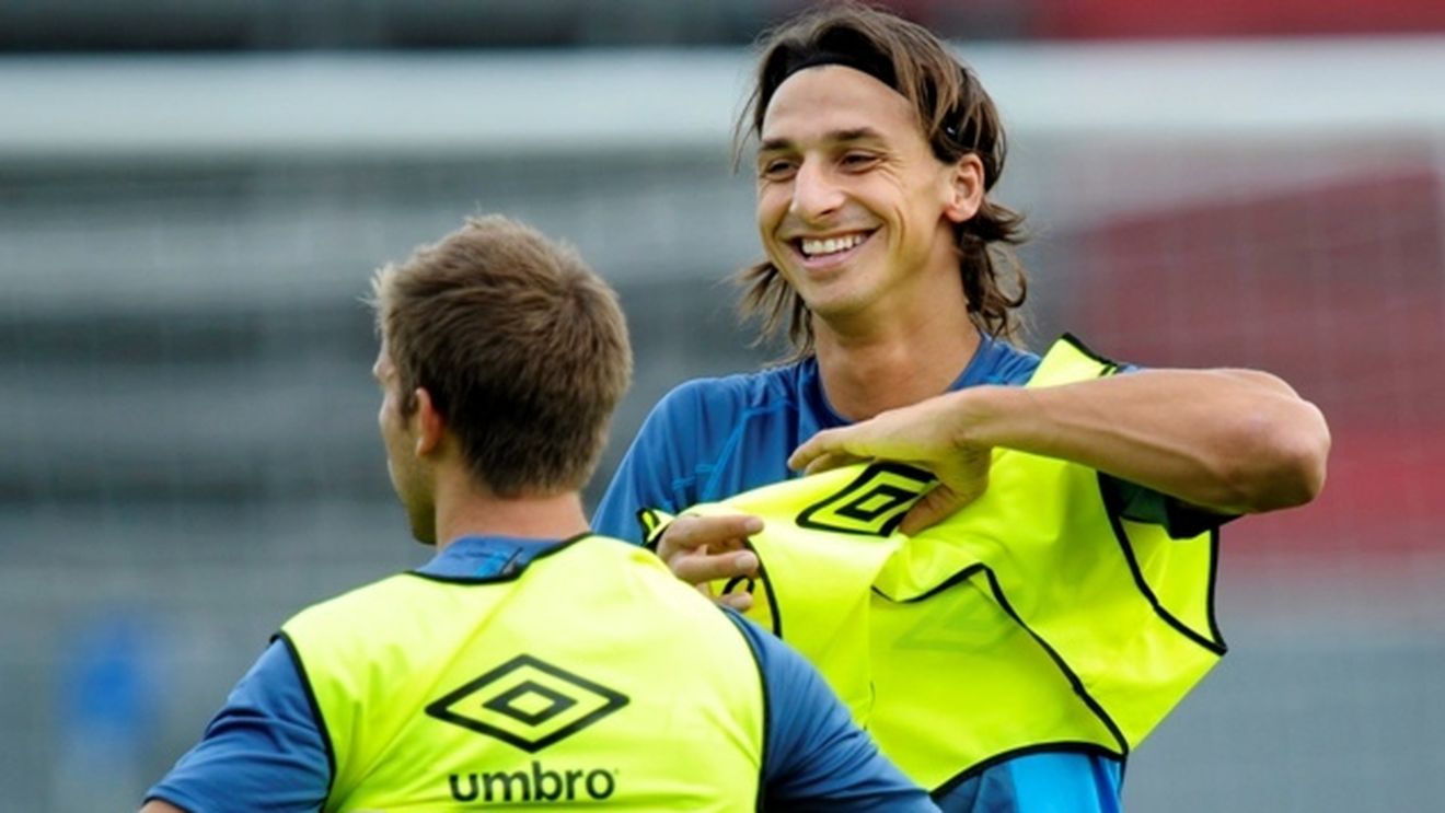 VIDEO S-a întors Zlatan! Vezi o execuție de vis la antrenamentele Suediei!
