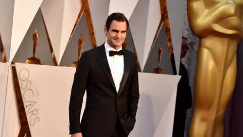 OSCAR 2016 | Roger Federer a băut tequila pe covorul roșu și a sărbătorit alături de Di Caprio. Ce a făcut în timpul galei cel mai bun „actor