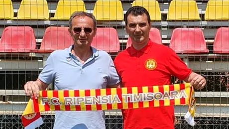 OFICIAL | Dumitru Mihu l-a descoperit pe noul Arsene Wenger! ”Conferențiarul” Cosmin Petruescu este antrenorul echipei Ripensia Timișoara