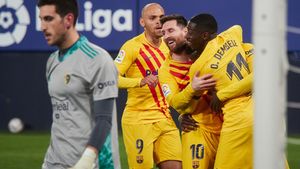 Osasuna - Barcelona 0-2, Video Online. Leo Messi a dat recital și s-a remarcat cu un assist superb. Catalanii, gata de un meci mare cu PSG