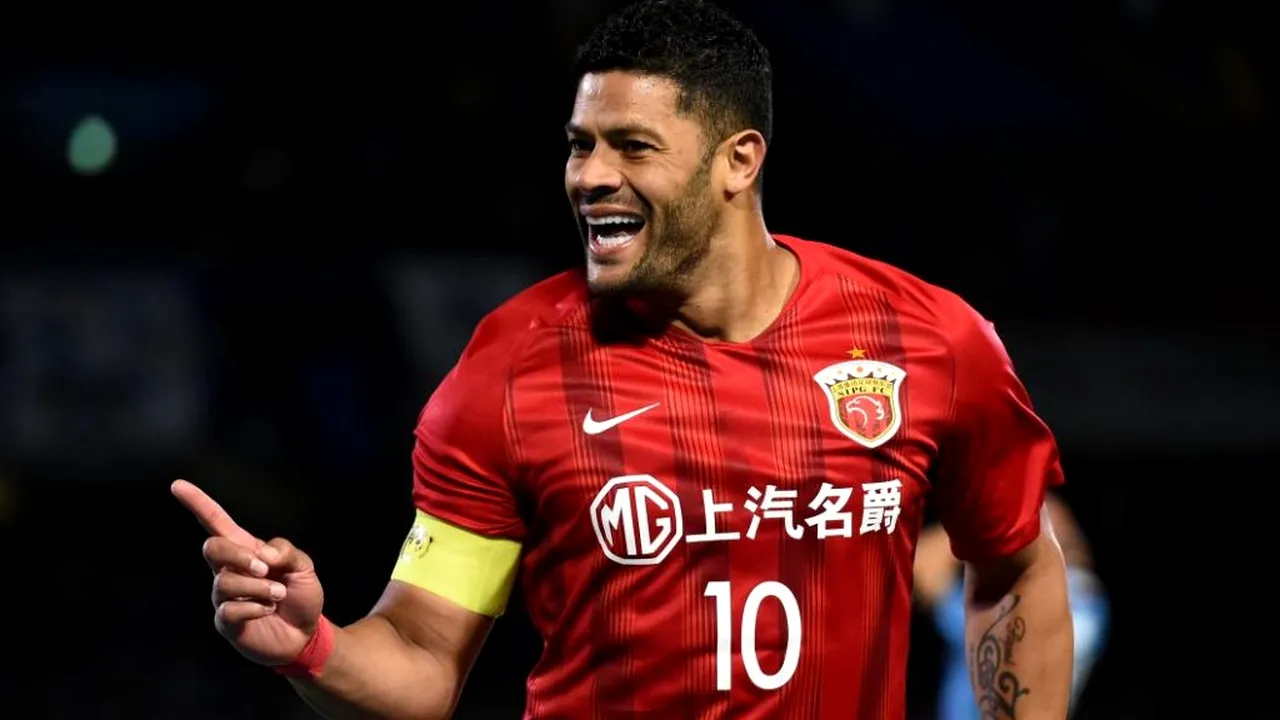 Brazilianul Hulk a plecat de la clubul chinez Shanghai SIPG, după ce a ajuns rezervă de lux!