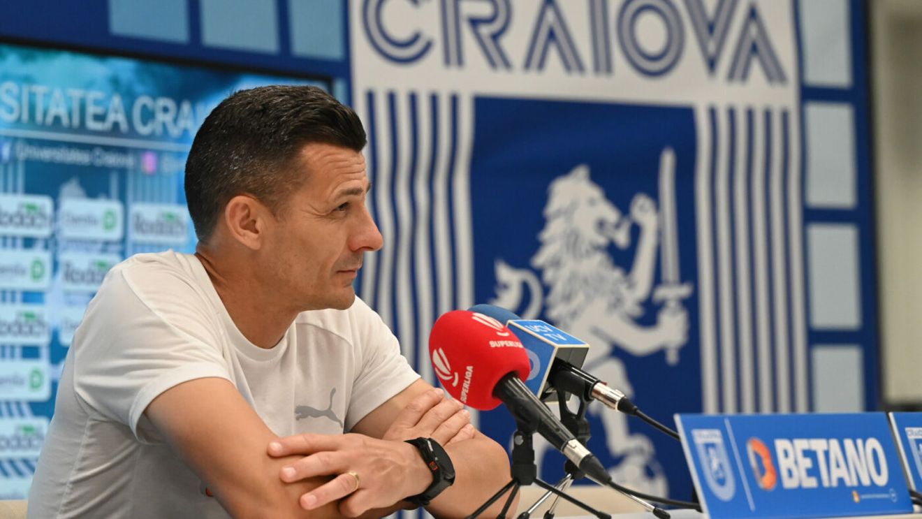 Fanii Universităţii Craiova s-au săturat de promisiuni de performanţă, dar Costel Gâlcă le solicită răbdare: „La anul vom arăta mult mai bine"