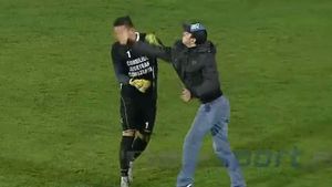 EXCLUSIV | Portarul Farului care a fost agresat de un suporter povestește întreaga scenă: "Mi-a fost frică, am crezut că are cuțit". Cum s-a derulat șocantul episod