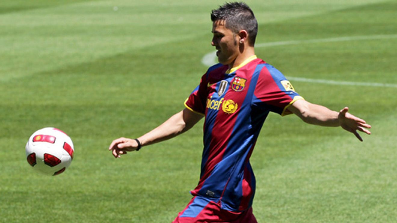 VIDEO Oficial: Villa, prezentat la BarÃ§a! "Îmi voi da viața pentru Barcelona!"