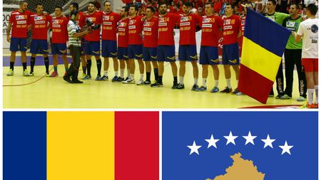 Premieră cu importante semnificații politice la Sala "Dinamo": handbaliștii tricolori întâlnesc Kosovo, țară pe care România n-o recunoaște. Oaspeților nu li se va cânta imnul și nu le va fi arborat steagul