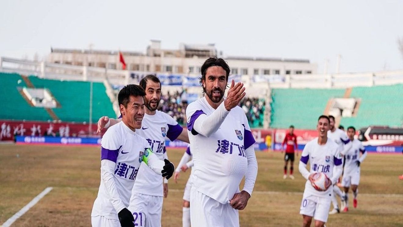 Lovitură direct în inima lui Gigi Becali: Andrea Compagno a devenit golgheter în China, după ce a marcat un nou gol