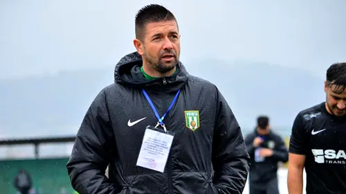 Cosmin Vâtcă, numit pe banca tehnică a unei echipe din Liga 3 cu mari probleme financiare. ”Trăiesc fiecare clipă ca antrenor cum am trăit și ca jucător”