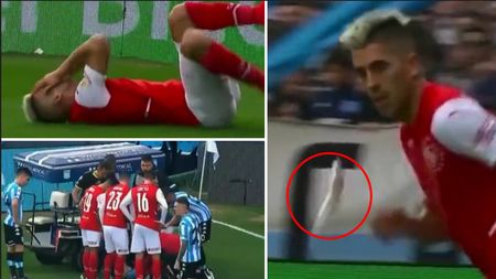 Scene tragicomice în prima ligă de fotbal din Argentina, la derby-ul dintre rivalele de moarte Racing Club - Independiente!