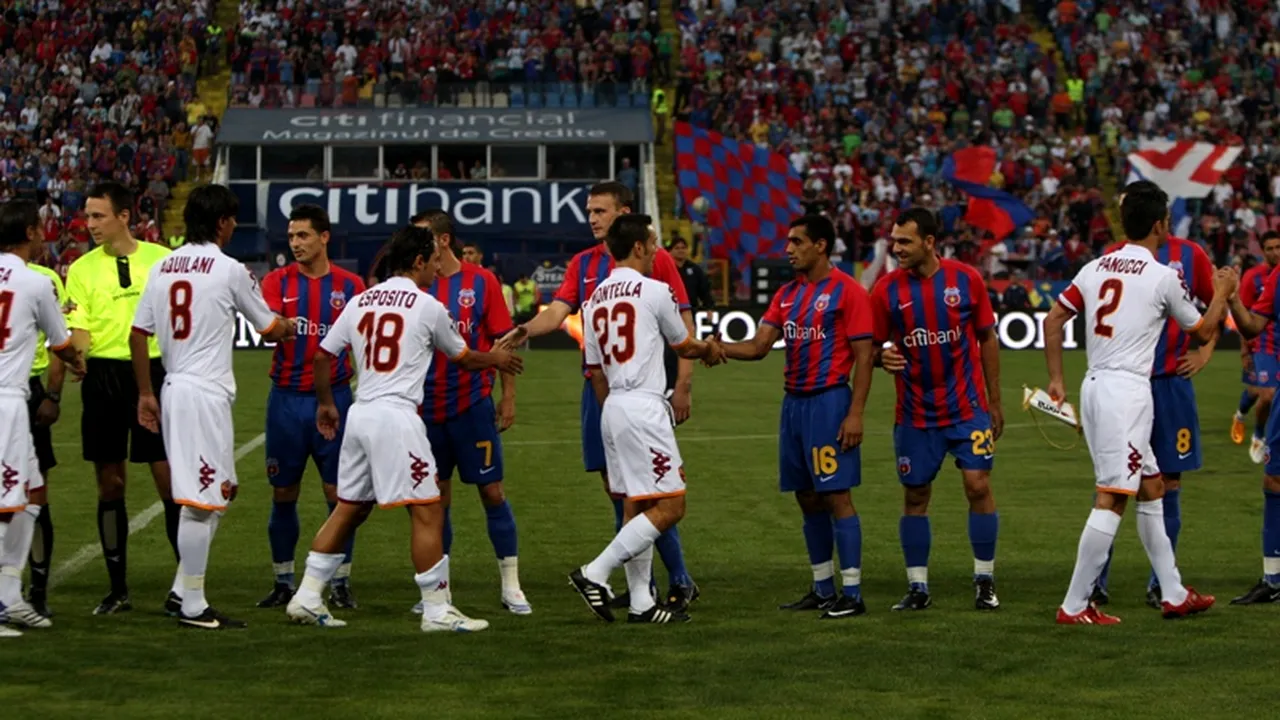 Amical Steaua - Roma?** 