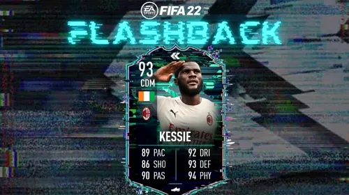 Franck Kessie în FIFA 22! Cum poți obține un card echilibrat în modul Ultimate Team