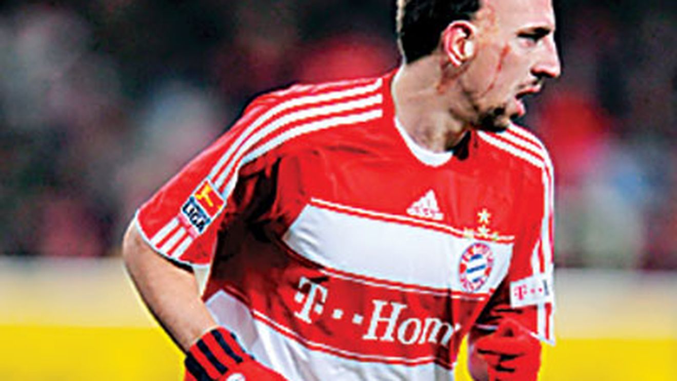 Ribery, „pantera roz"