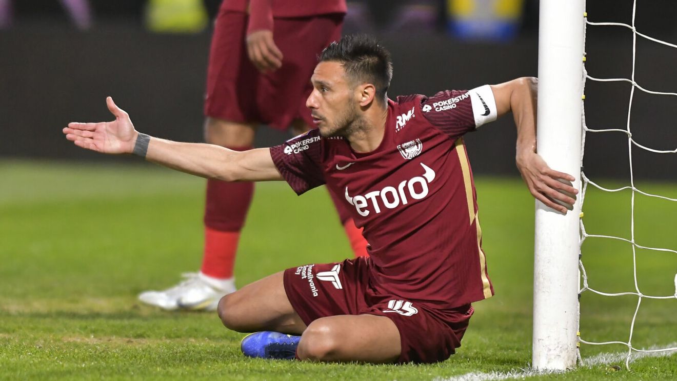 Alertă la CFR Cluj! Mario Camora a fost internat de urgență în spital înaintea meciului cu Rapid