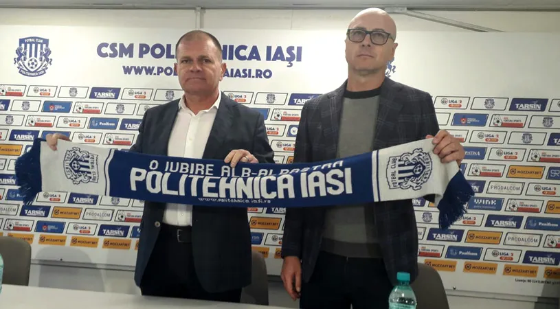 Leo Grozavu, prezentat oficial la Poli Iași, într-o zi specială pentru oraș. Obiectivul antrenorului este promovarea: ”Nu sunt Dumnezeu, dar am venit să ajut. Nu am venit să facem șuete la Iași”