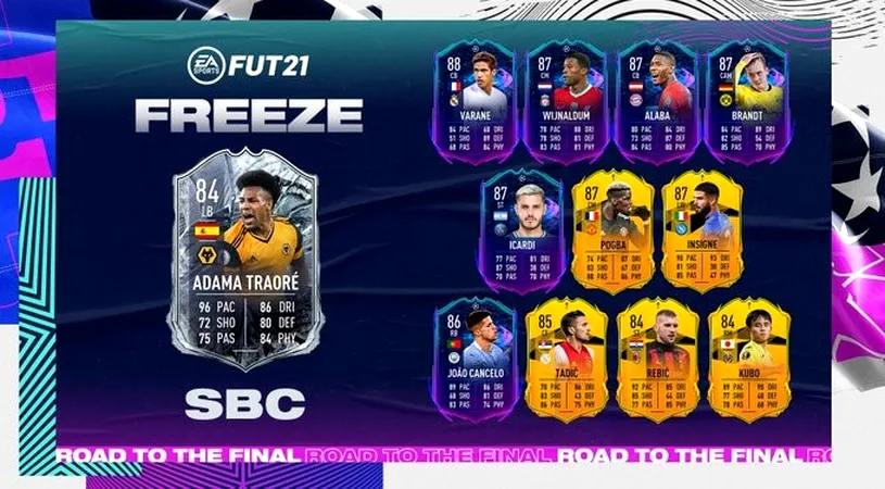 Freeze Adama Traore | Cerințe SBC, recompense, data de expirare și ultimele informații despre card