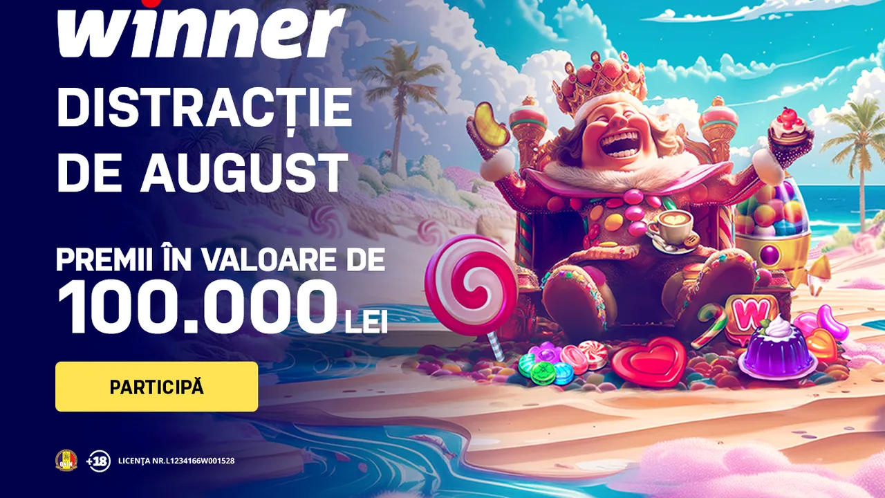 ADVERTORIAL | Distracție de August cu Winner - Campania care te aduce mai aproape de premii incredibile!