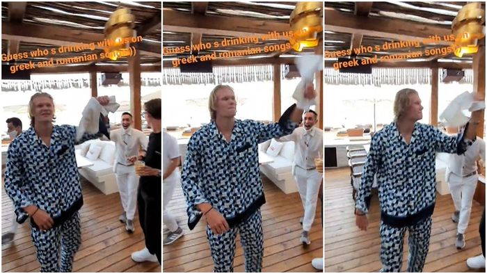 Erling Haaland, petrecere de zile mari alături de un milionar român: „Ghiciți cine bea cu noi!” | VIDEO SPECIAL