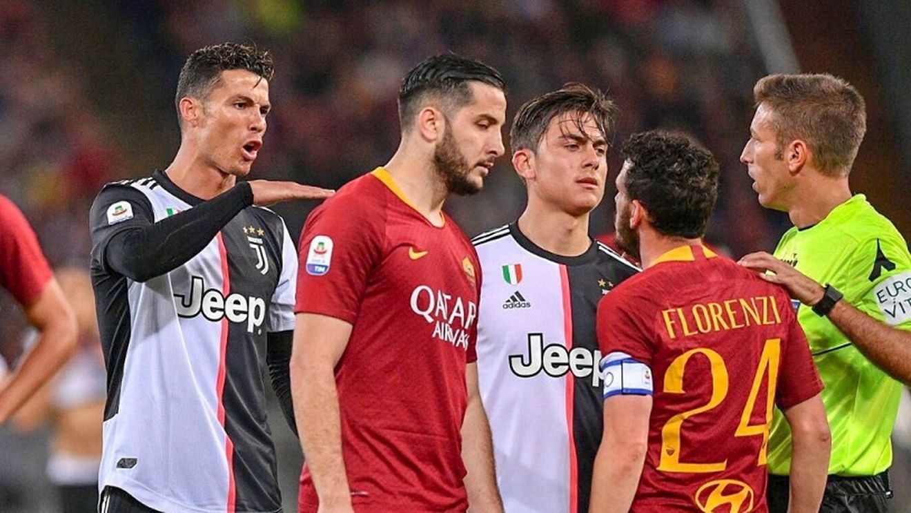 Cristiano Ronaldo și-a înjosit un adversar în timpul meciului cu Roma: "Ești prea mic să vorbești cu mine!". VIDEO | Cum s-a încheiat episodul dintre cei doi