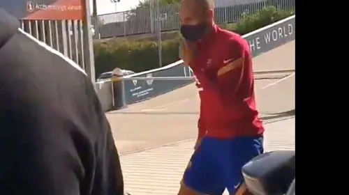 Martin Braithwaite, gest impresionant după antrenament! Atacantul Barcelonei a oprit mașina și ce a urmat a emoționat pe toată lumea | VIDEO