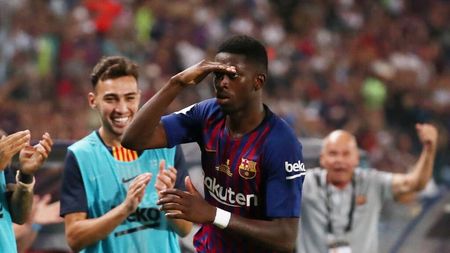 "Money, money, money". Barcelona încă plătește pentru transferul lui Dembele. Ce clauză s-a activat după partida cu Alaves