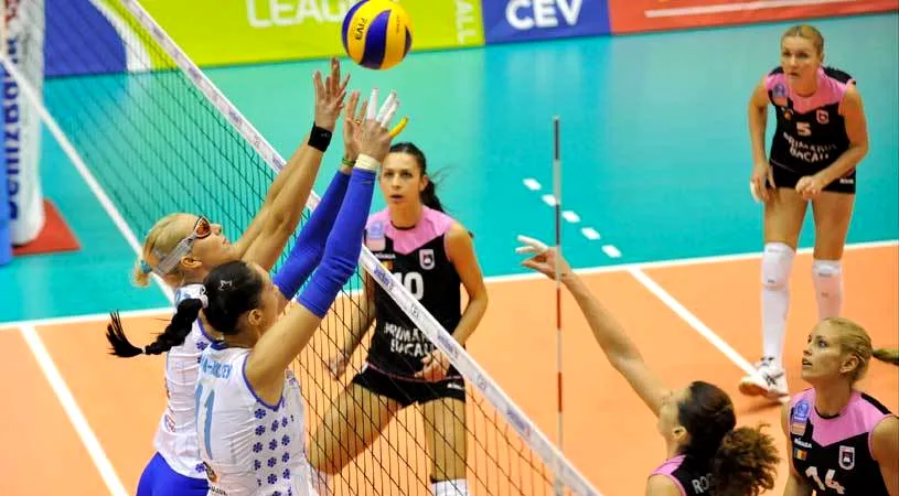 Știința Bacău - Trefl Sopot, în faza Challenge Round a Cupei CEV la volei feminin