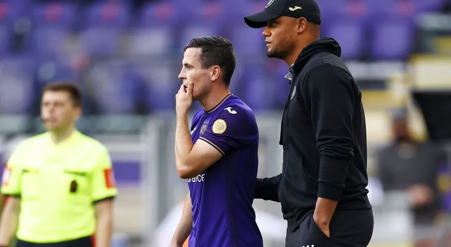 Vincent Kompany, în postura de antrenor al lui Anderlecht