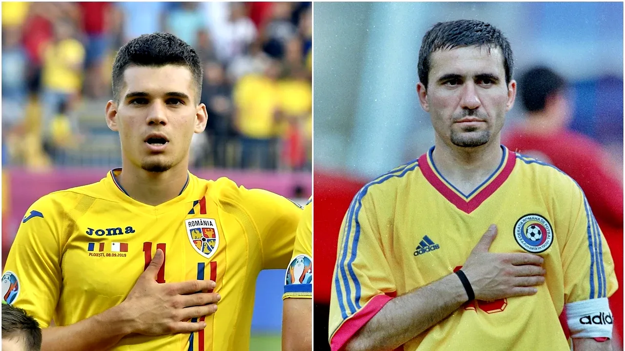 Momente emoționante tată-fiu trăite de Ianis și Gică Hagi după calificarea României la EURO 2024 : „A fost așa o privire între noi”