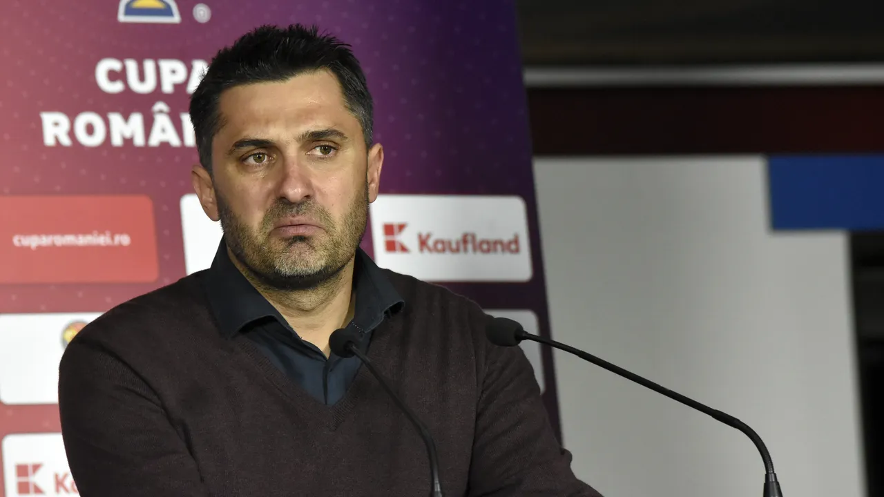 Claudiu Niculescu, în fața primului trofeu ca antrenor: 