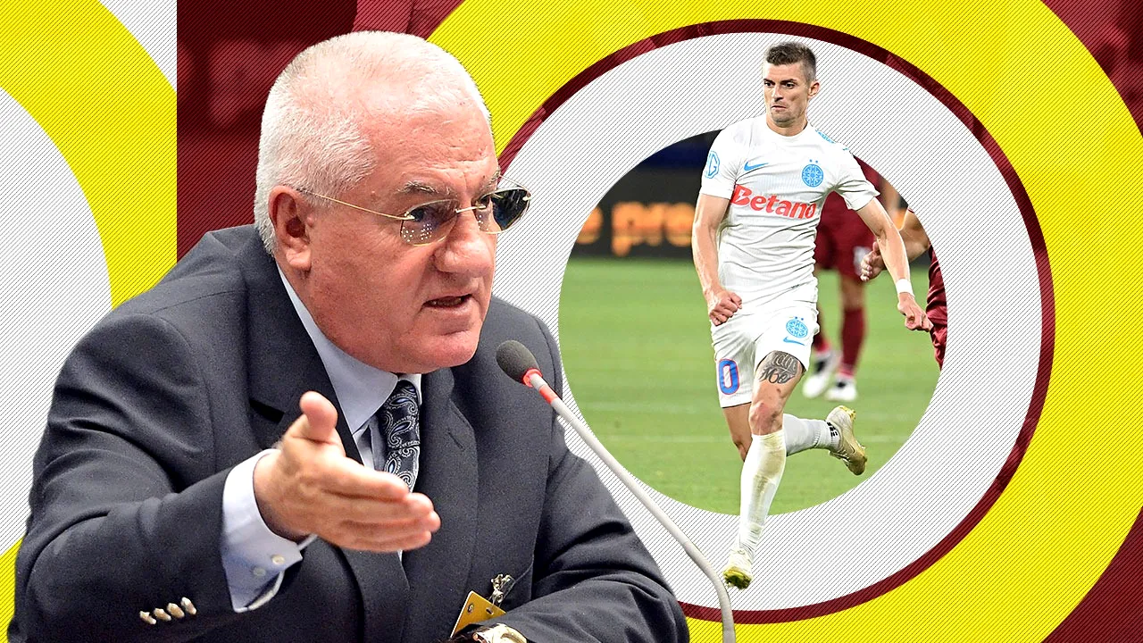 Dumitru Dragomir, atac năucitor la adresa contestatarilor lui Florin Tănase după ce mijlocașul a luat „roșu” în Shkendija – FCSB 1-0: „Din gură poți să dai multe!”. EXCLUSIV