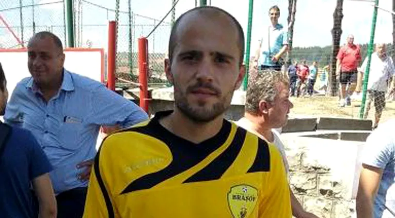 Sergiu Istrati, debut de senzație la FC Brașov.** Țălnar a fost impresionat de atacantul moldovean
